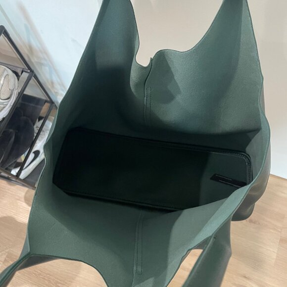 Anthropologie Jennings Tote - Emerald Green - Picture 3 of 5